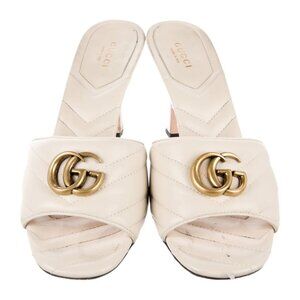 Gucci GG Marmont Quilted Sandals